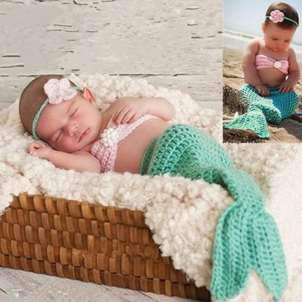🆕️Newborn-3M Photography Costume 🧜‍♀️
